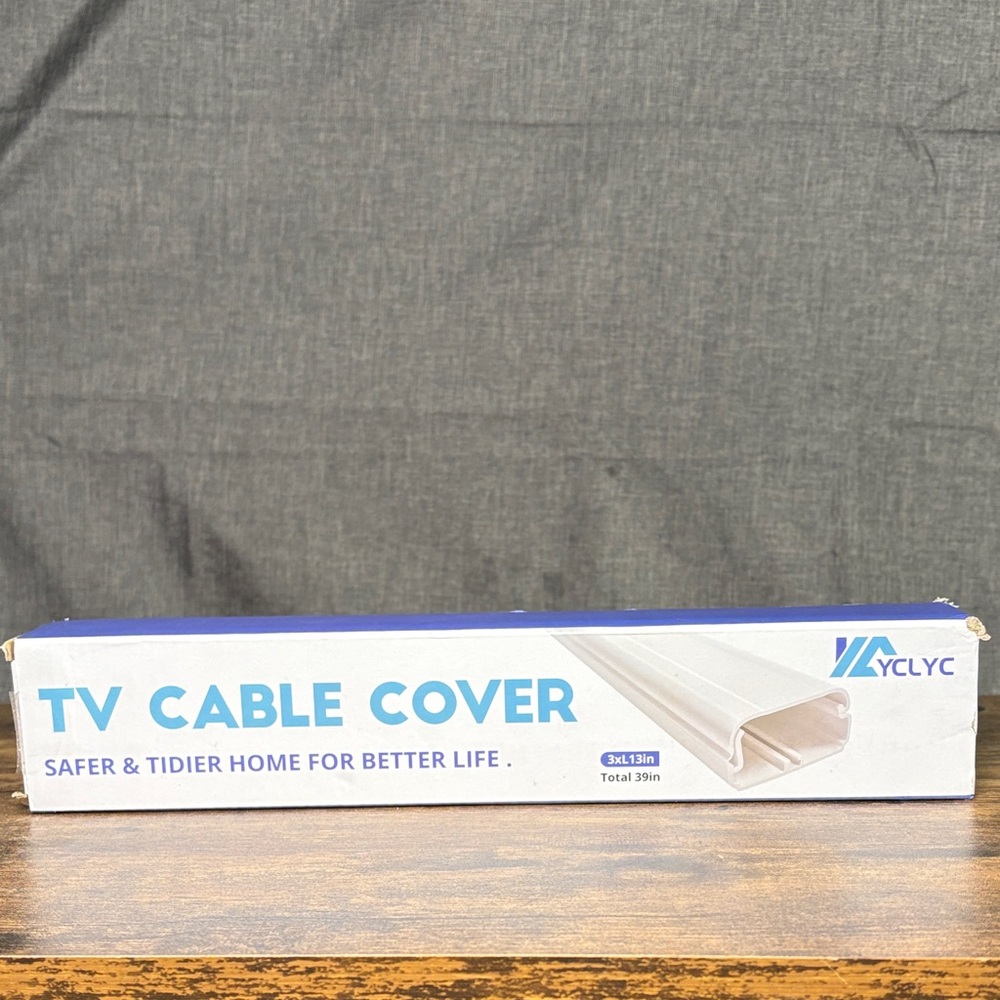 White TV Cable Cover